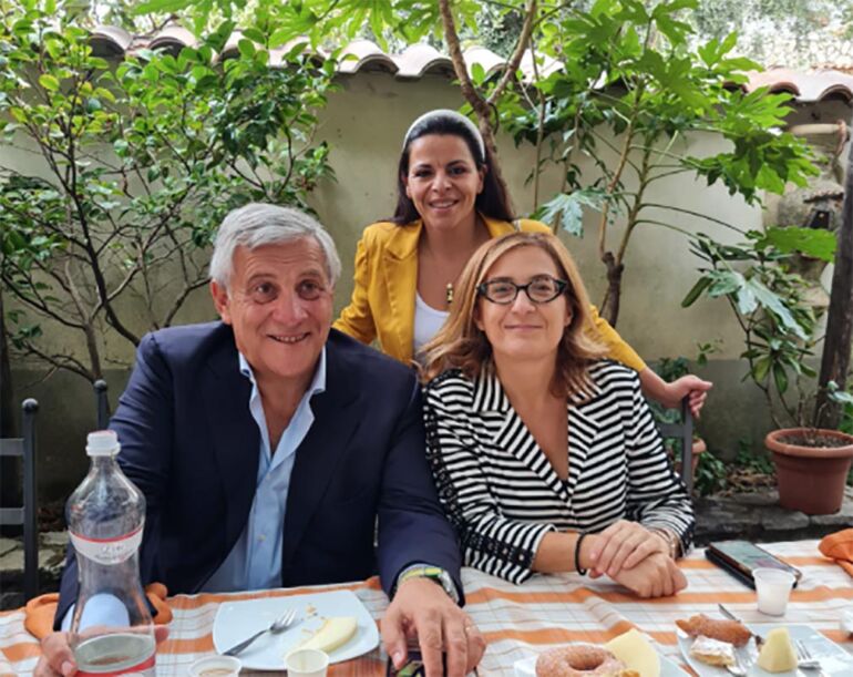 Tajani con Patriarca a sostegno di “Forza Gragnano”