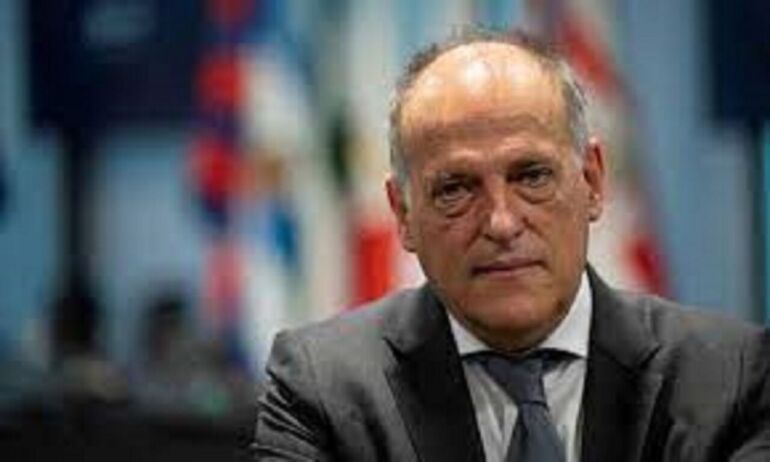 Tebas: “Il Real ha i soldi per comprare sia Haaland che Mbappé”