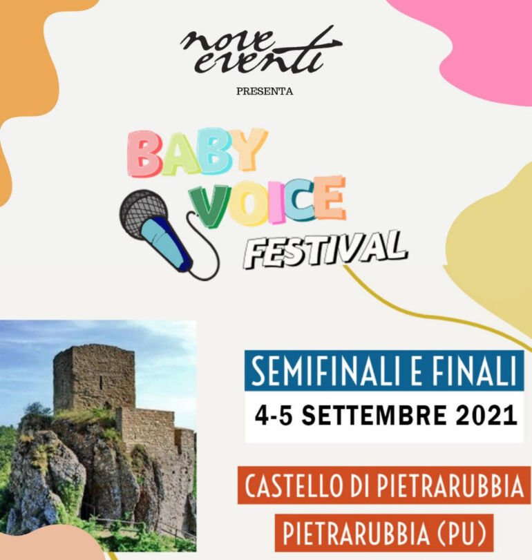 ‘Festival Baby Voice’, la finale il 5 settembre