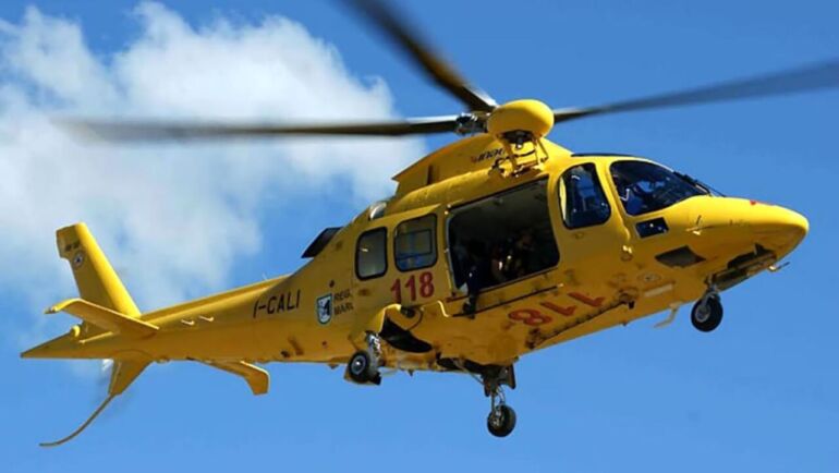 avellino bimbo 10 mesi cade scale