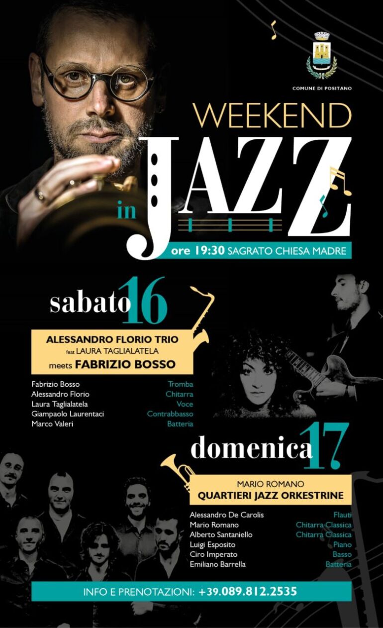 Positano ospita il grande Jazz