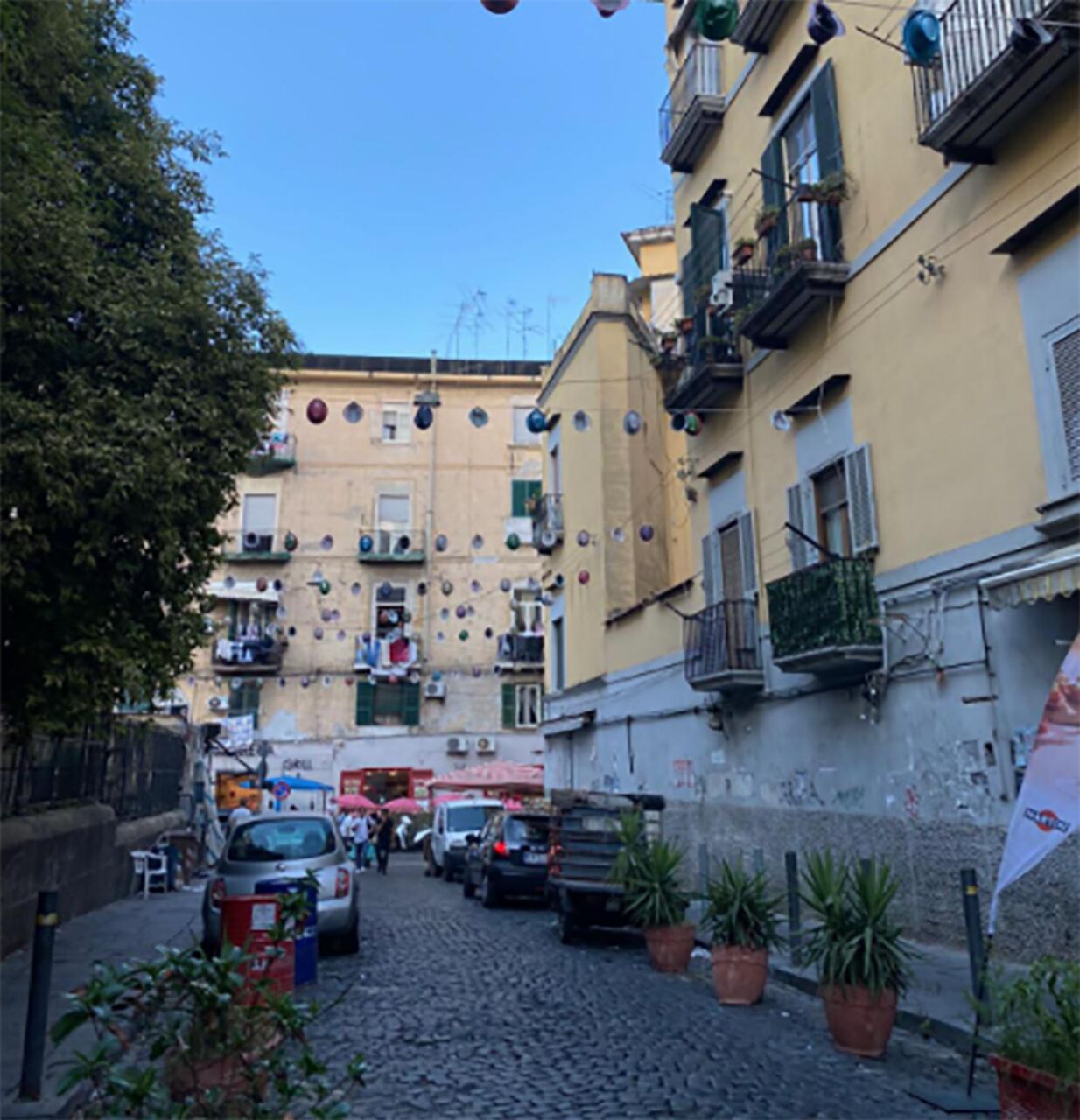 Napoli, giovane imprenditore ripulisce una zona del borgo Vergini