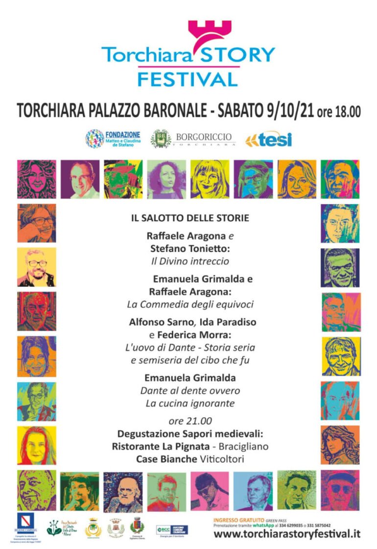 L’omaggio a Dante Alighieri al ‘Torchiara Story Festival’