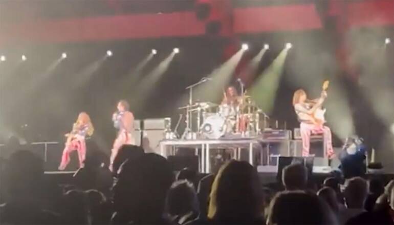 Maneskin: tripudio a Las vegas al concerto dei Rolling Stones