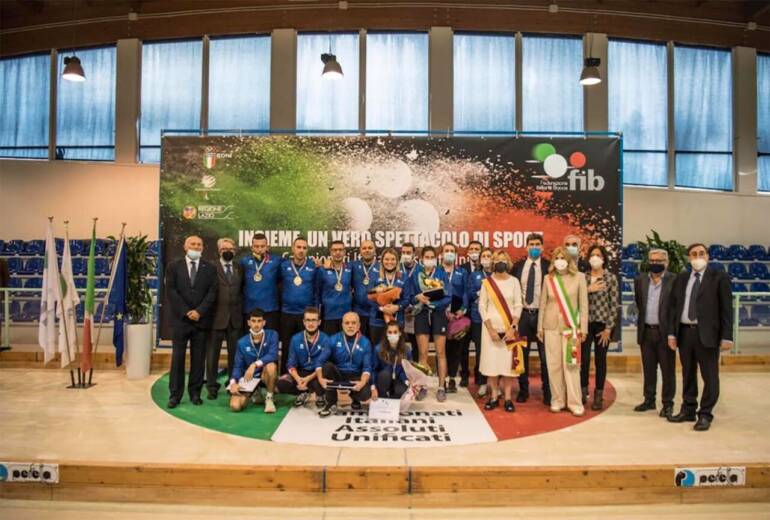 Bocce, Napoli show a Roma: La Marca, Laudato e Coppola della Kennedy Nola si laureano campioni d’Italia