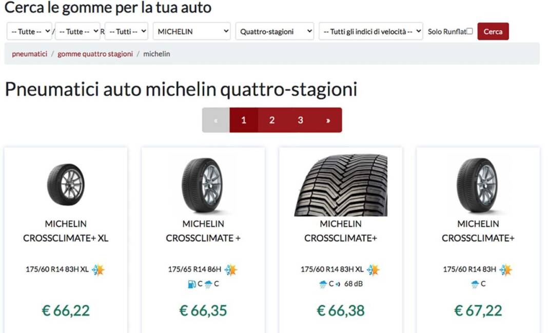 gomme 4 stagioni