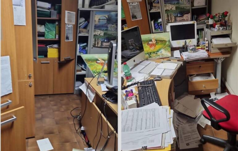 Raid al ‘Quotidiano del Sud’ di Avellino