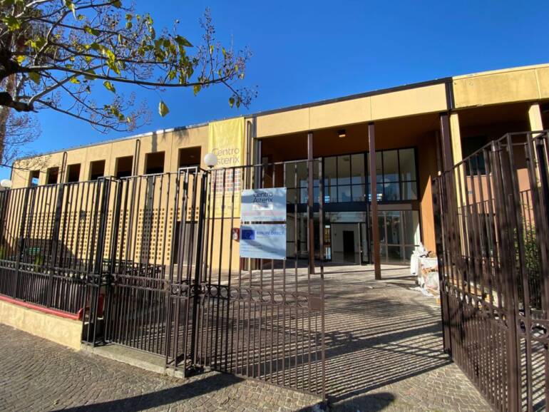 Nuovo Centro Asterix a San Giovanni a Teduccio. Inaugurazione col sindaco Gaetano Manfredi