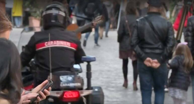 Controlli di Capodanno nel centro storico di Napoli