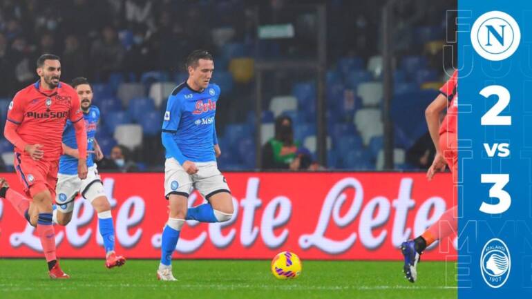 Il Napoli lotta ma non basta: l’Atalanta passa al “Maradona”