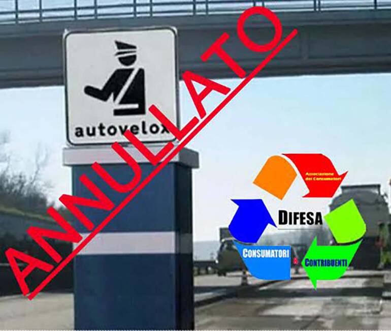 Tutor e Autovelox annullati tra Campania, Lazio e Puglia
