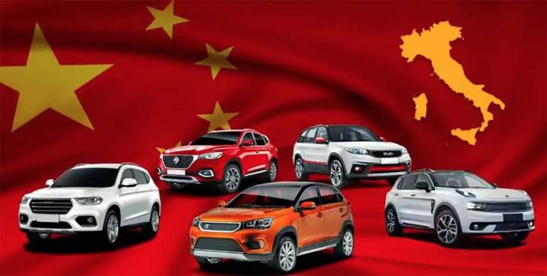 Le auto cinesi più vendute in Italia nel 2021