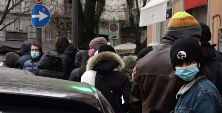 Positività covid in Italia oltre il 17 per cento
