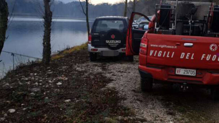 Disperso nel lago a Ciorlano: le ricerche continuano