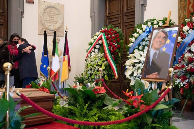 funerali sassoli