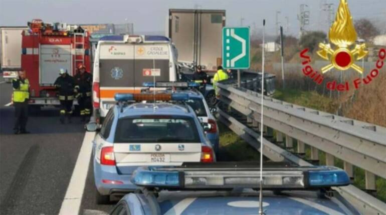 Incidente sulla Roma-Napoli: bimba di 4 anni trasferita in elicottero al Santobono