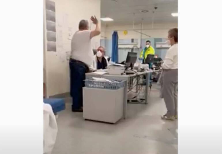 Napoli, identificato l’aggressore del medico dell’Ospedale del Mare.IL VIDEO