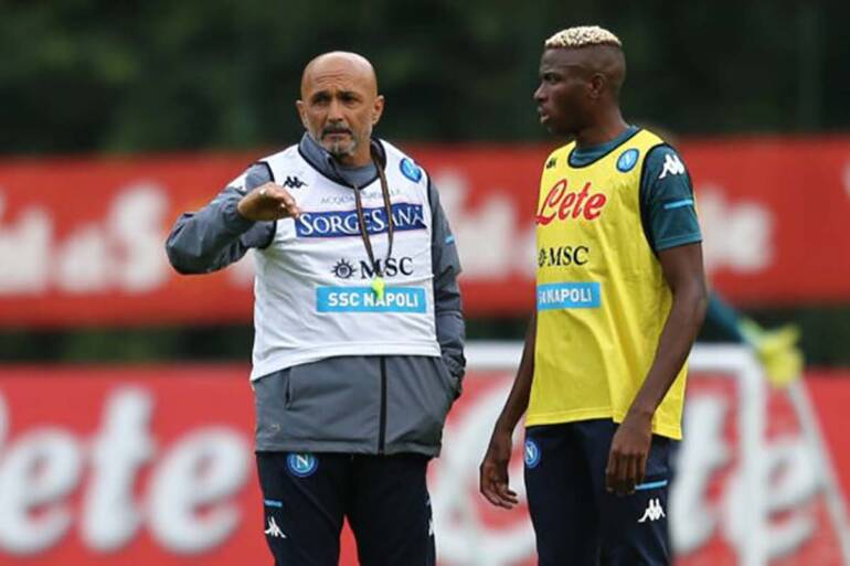 Spalletti carica il Napoli e a Bologna ritrova Osimhen