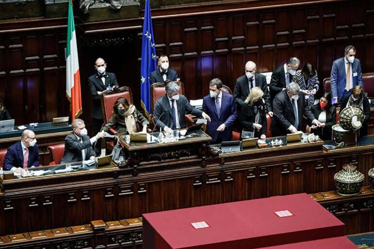 Presidente della Repubblica: prima votazione 672 schede bianche