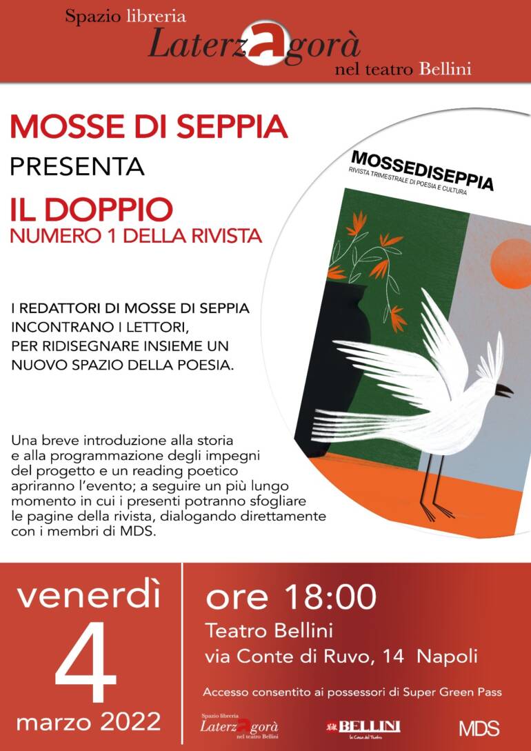 Il ritorno di Rivista Letteraria Mosse di Seppia al Sottopalco del Teatro Bellini