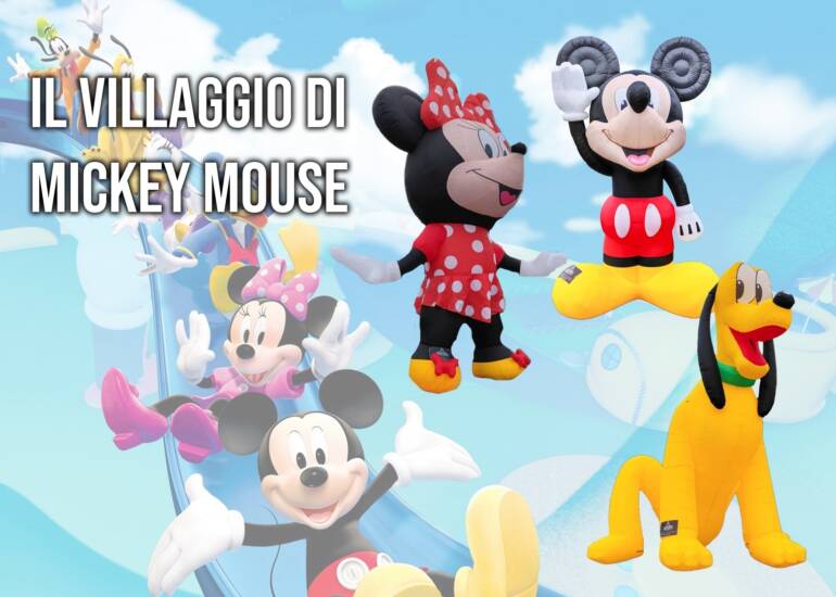 Carnevale a Castellammare con Topolino, Minnie, Super Mario e i dinosauri