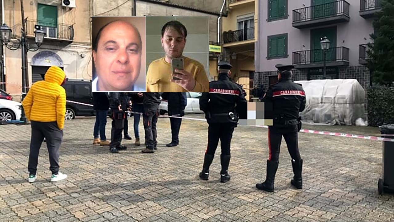poliziotto uccide il figlio