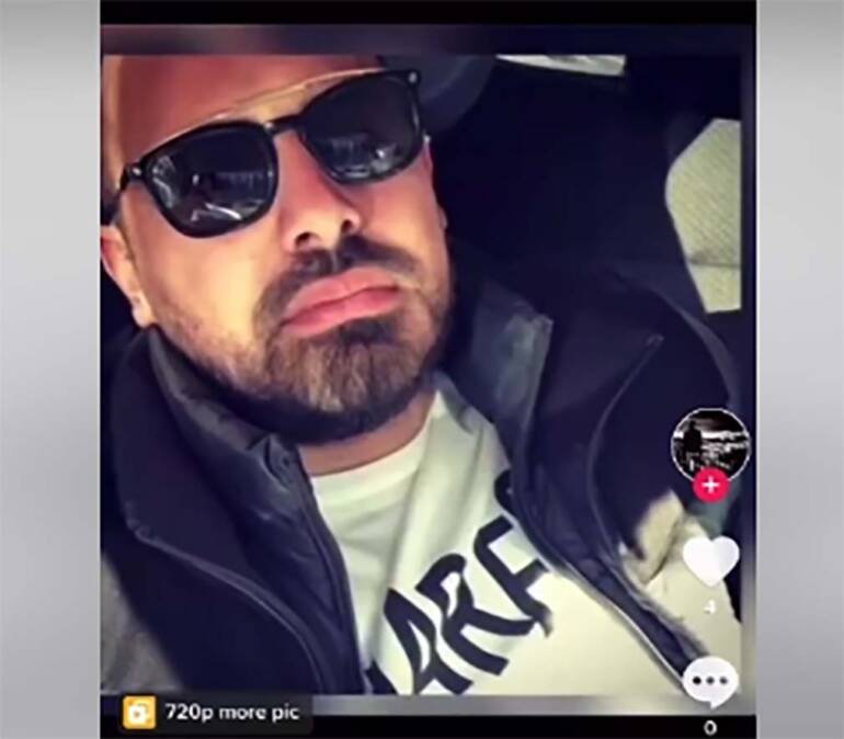 Su Tik Tok video celebrativi e di sostegno per l’assassino di Gianluca Coppola