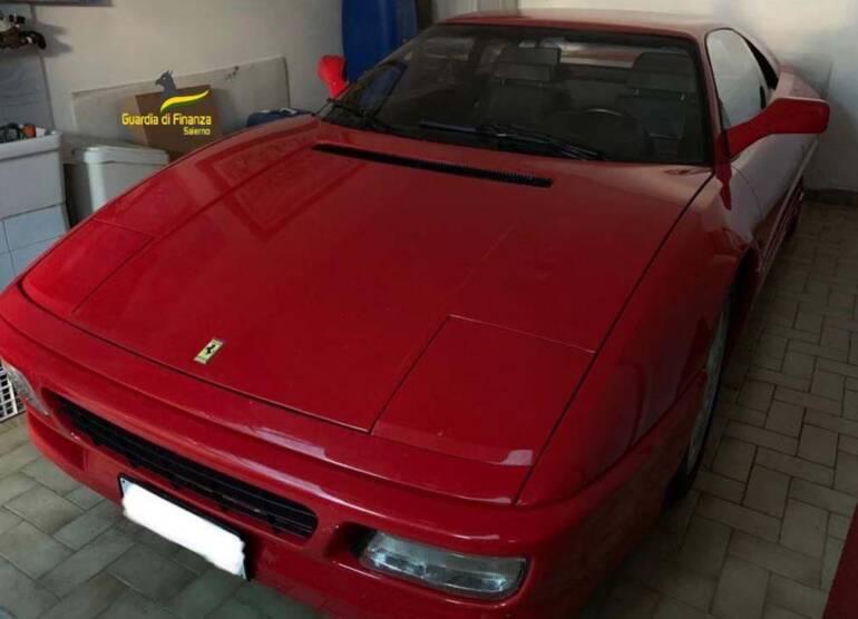 Truffa la Regione Campania e si compra la Ferrari: sequestro beni. IL VIDEO