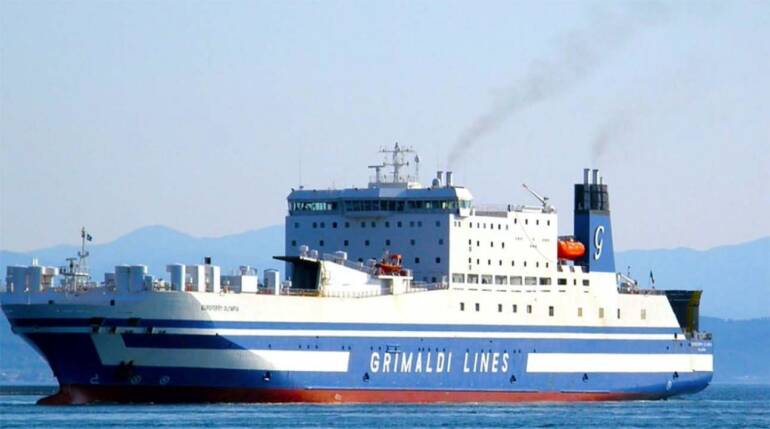 Il gruppo Grimaldi replica alle accuse del sindacato trasportatori greci