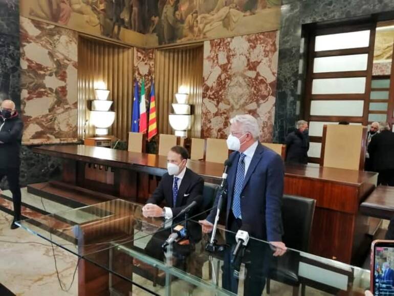 Salerno, Iervolino incontro il sindaco: “Salernitana progetto integrato con la città”
