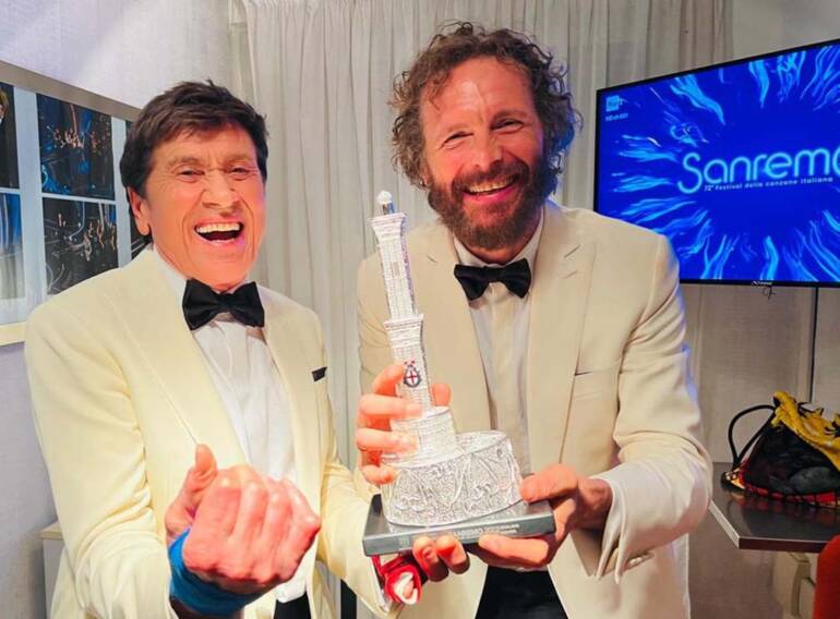 Sanremo: Morandi Jovanotti vincono la serata Cover