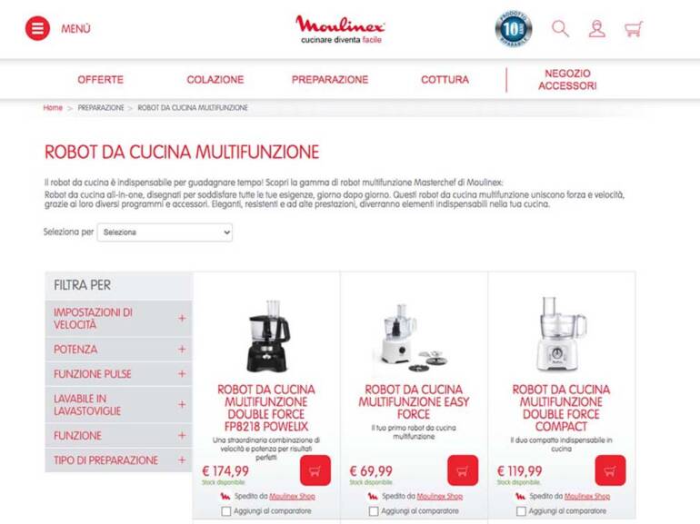 Ricette da realizzare con un robot da cucina