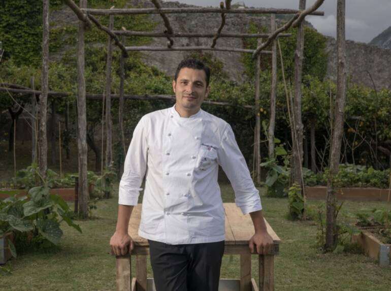Lo chef stellato Lorenzo Montoro alla cena di beneficenza di Cinquanta – Spirito Italiano