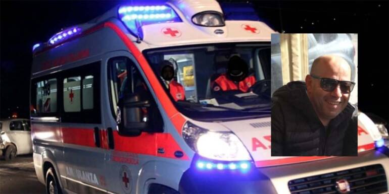 Caserta,si ribalta con l’auto lungo la provinciale, muore postino