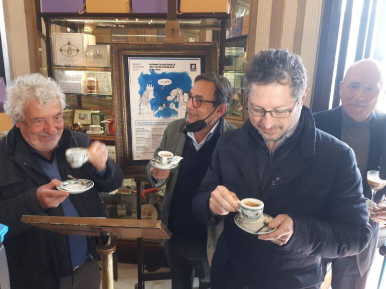 Napoli, un caffè sospeso a sostegno del popolo ucraino