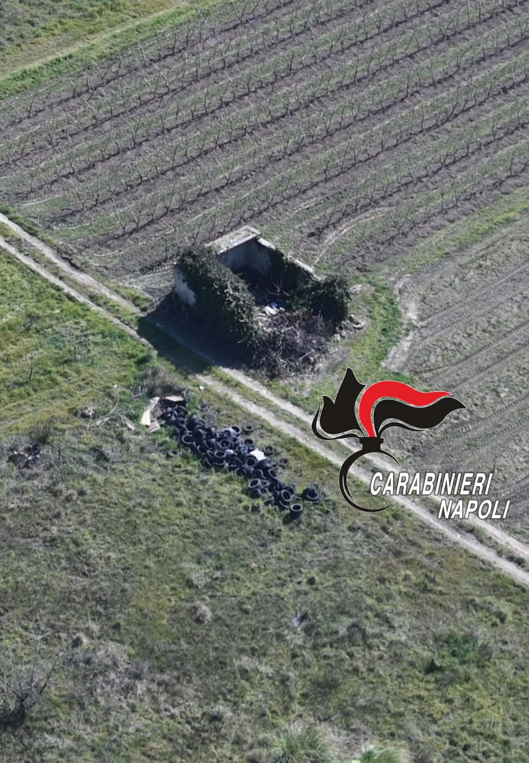 Giugliano, discarica abusiva