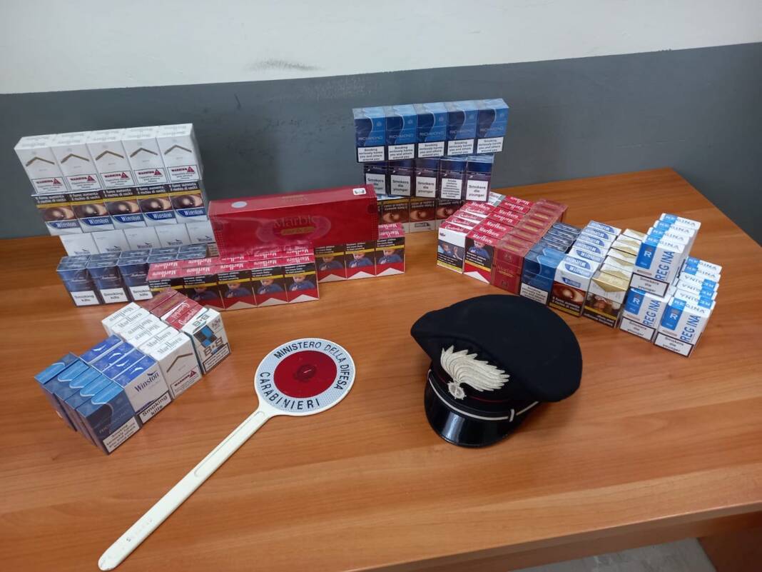 contrabbando di sigarette, sequestro a Orta di Atella