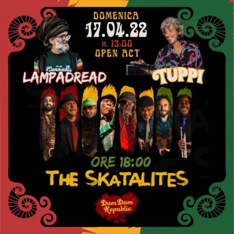 La grande musica internazionale per l’apertura del Dum Dum Republic