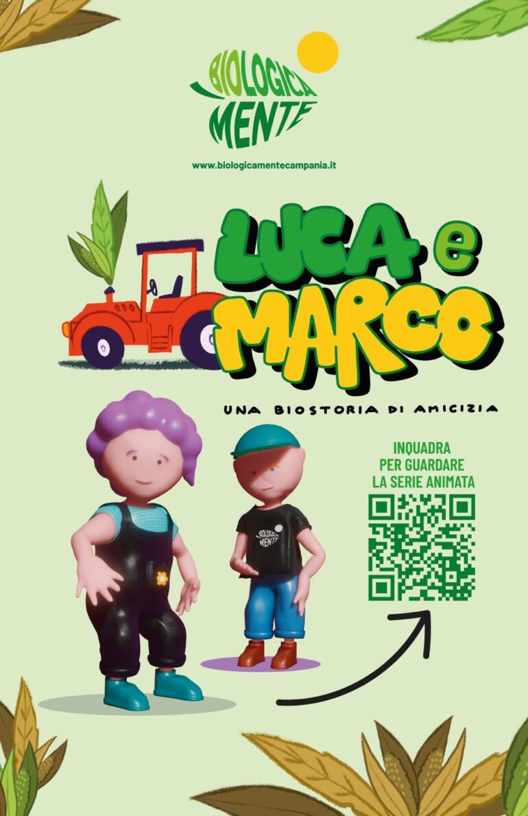 ‘Biologicamente’ vola al Comicon con il cartoon su biologico e dieta salva clima