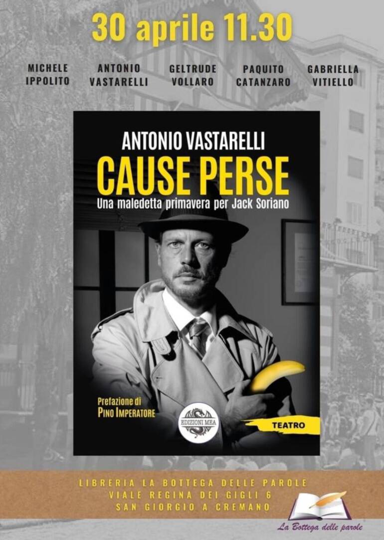 A San Giorgio a Cremano presentazione del libro di Antonio Vastarelli