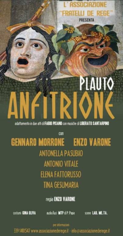 Primo appuntamento della rassegna ‘Il Teatro è Vita’