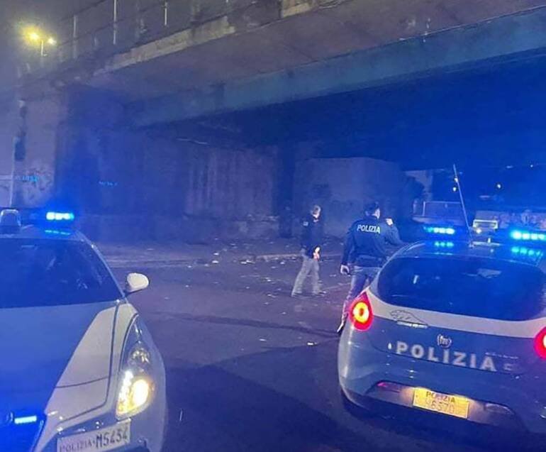 napoli preso il bombarolo delle Case Nuove