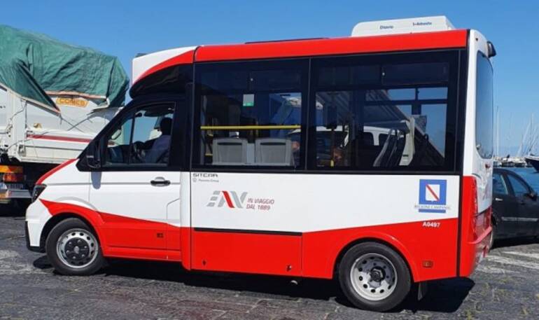 In Campania solo lo 0,3% dei bus in circolazione è elettrico