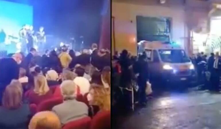 Massimo Ranieri, in ospedale con una costola rotta. IL VIDEO