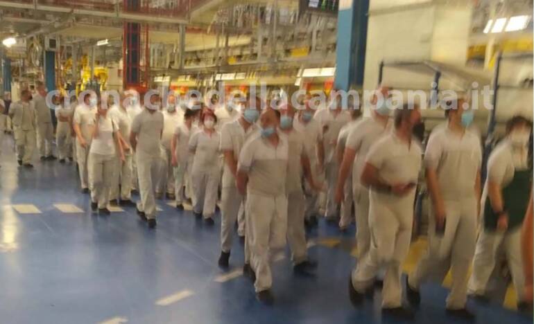 Sciopero Fiom alla Stellantis di Pomigliano: domani 8 ore di stop