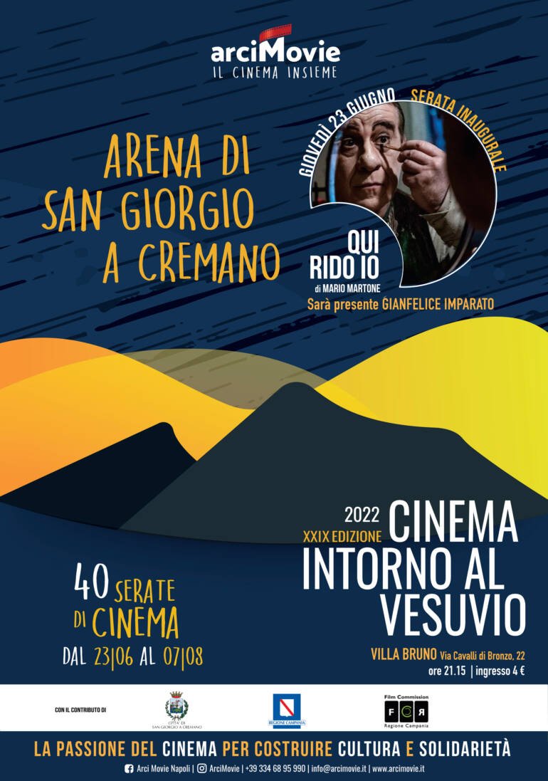 ‘Cinema intorno al Vesuvio, a San Giorgio a Cremano