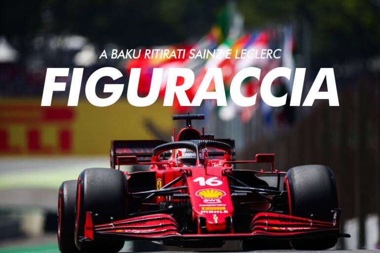 Ferrari figuraccia a Baku ritirati Sainz e Leclerc e vince Verstappen