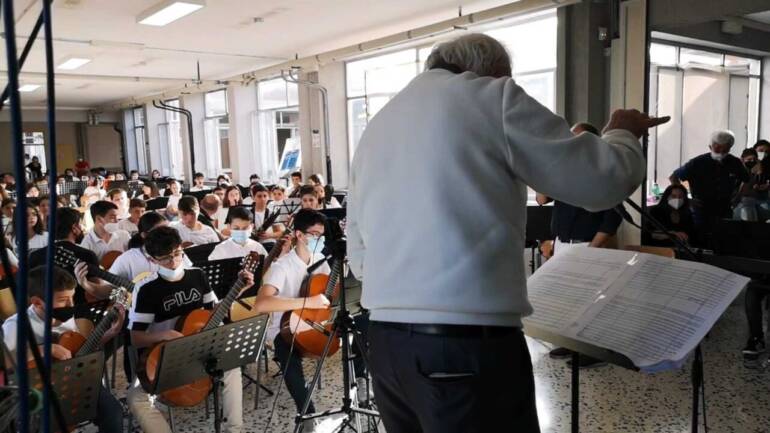 Orchestra Junior Verticale a Scampia: interviene il Ministro Bianchi