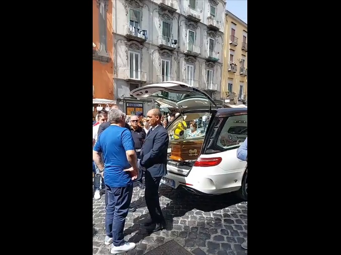 LIVE Napoli funerale Liliana de Curtis, la figlia di Totò