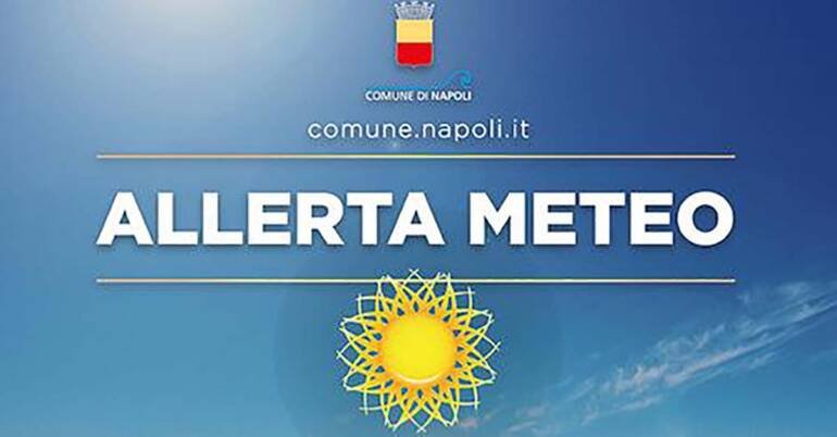 allerta meteo campania